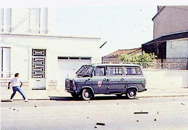 manifestation, septembre 1985, photo D. MENGIN, cliquez pour agrandir