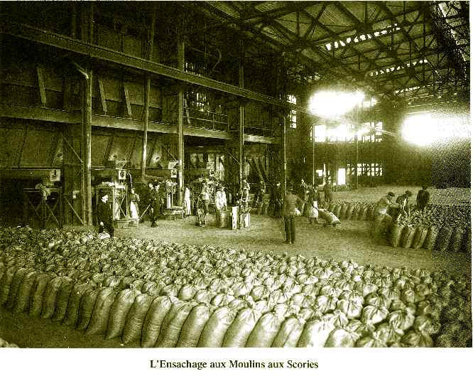 slag grindering at UCPMI's HAGONDANGE steelworks-Click picture to enlarge